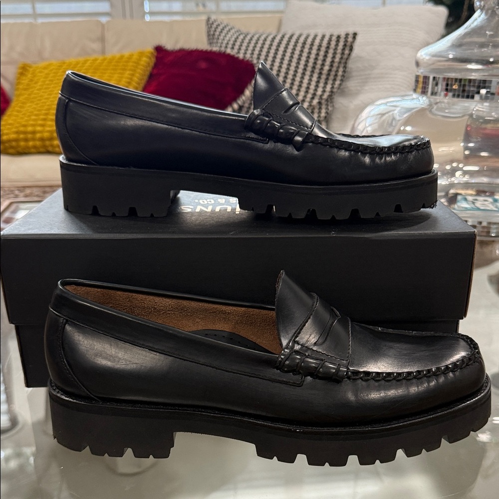 G.H. Bass & Co. Black Leather Weejuns Loafers